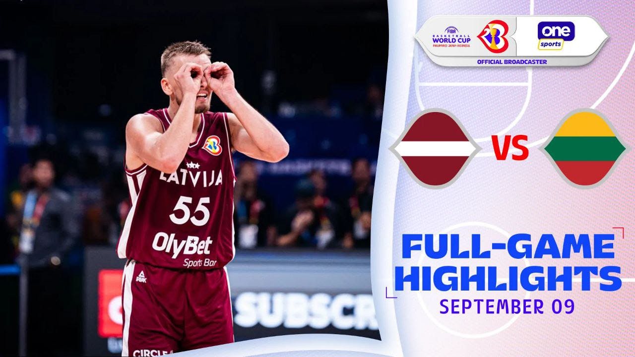 Latvia torches Lithuania to end FIBA World Cup at 5th